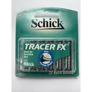 NEW Schick Tracer FX 5 Refill Blades - One Pack of 5 Cartridges Discontinued